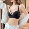 Lingerie Women's Thin Seamless Bra Adjustable Full-cup Soft Support Anti-sagging Bra Push Up Bra