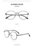 Polygon Silver Glasses for Large Faces – Women’s Myopia & Anti-Blue Light Prescription Ready