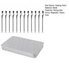 1 Set Mani Aiutanti Magnetiche Stazione di Saldatura con 12 Clip Flessibili Scatola in Acciaio Robusta Modello di Saldatura Supporto per Pittura PCB