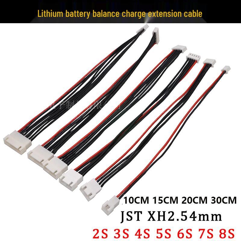 Model Airplane LiPo Battery Charger Extension Cord: Dual-Head Balance Wires for 1S-8S