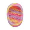 Interactive Cat Lick Mat Bowl Silicone Pet Slow Feeder Bowl Non Slip Anti-Gulping Food Dish for Large Medium Small Cats
