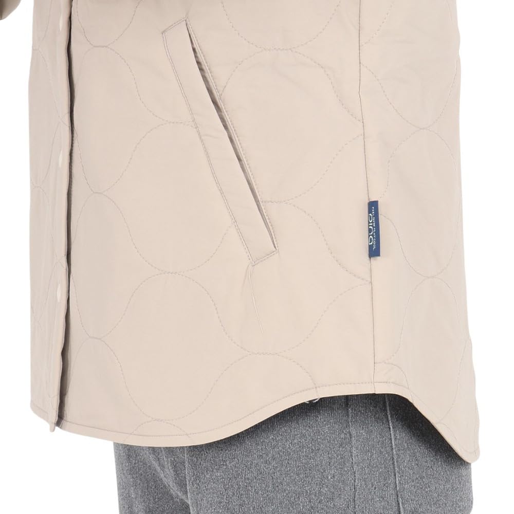 Filled Full Zip Blouson Golf Outerwear M [Pin Apparel] Women's (Stretch) / / 622-4220004 040_Beige