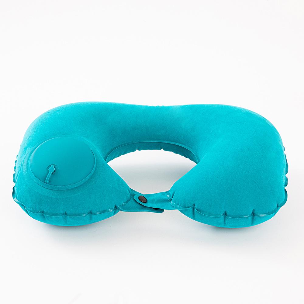 Milk Silk Inflatable U-Shaped Neck Pillow for Travel