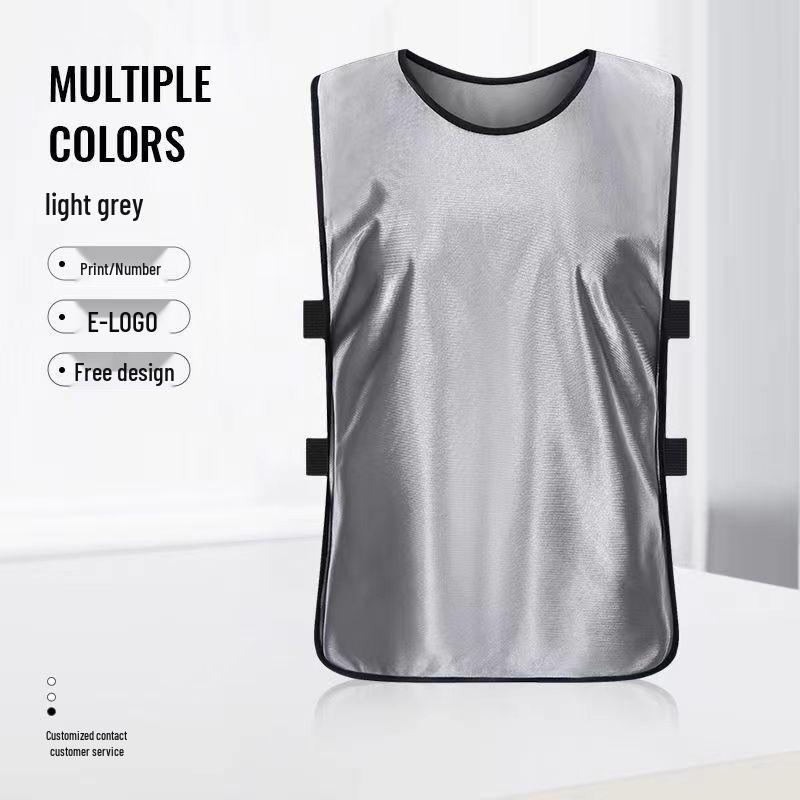 Team-Building Football Training Vest for Kids with Printable Number