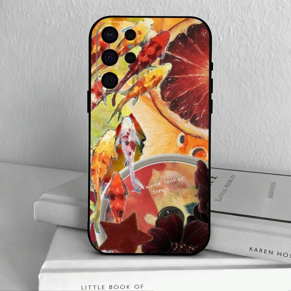 

A-Adrianne L-Lenker Album Art Phone Case For Samsung S25,24,23,22,30,21,10,9,Ultra,Plus,Lite,FE,4,5 G Soft Black Case Samsung S21lite