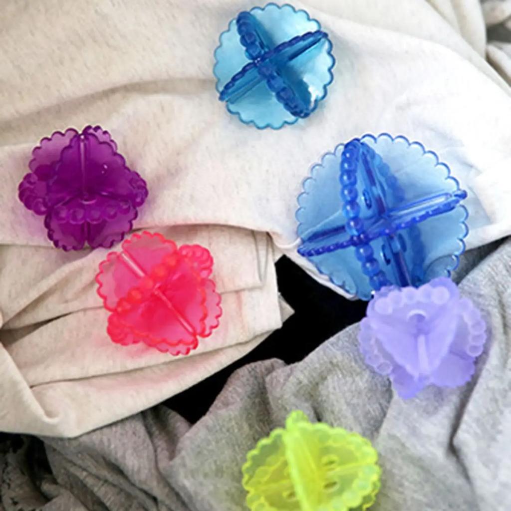 5/10pcs- Cleaning ball, laundry ball, stain removal and anti entanglement device, washing machine, clothes protection ball