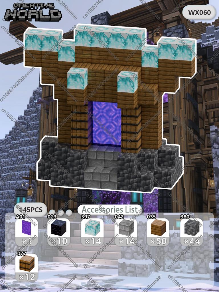 Magnetic Building Blocks Mine World Magnet Cube Set for Boy Girl Kid Age 3+ DIY Pixel Style Model Base Plate STEM Toy Baseplate