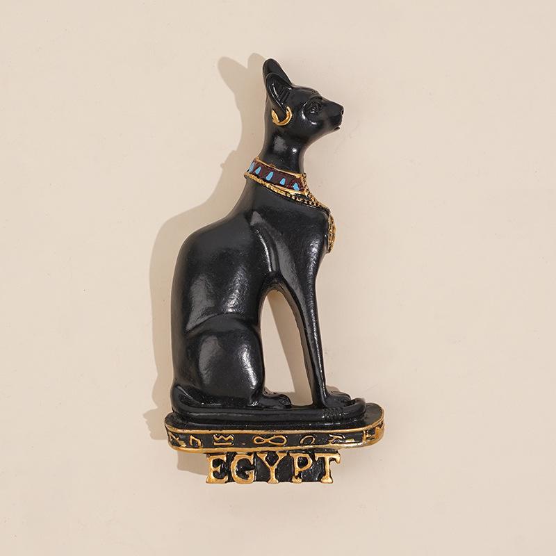 Мистический Египет 3D Магнит на холодильник: Пирамида, Фараон, Клеопатра и Сфинкс