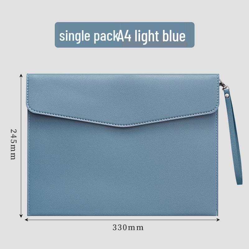 A4 Leather Business Conference Folder with Custom Logo