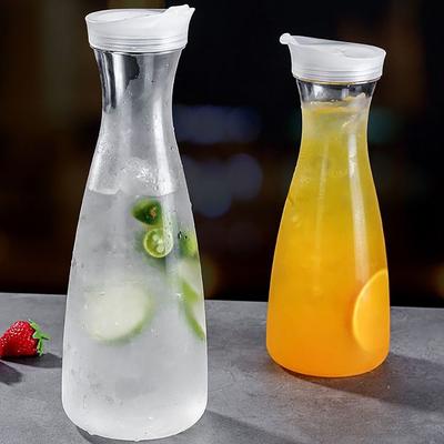 New Transparent Water Bottle Large Capacity Heat-resistant Juice Bottle Plastic Water Pitcher
