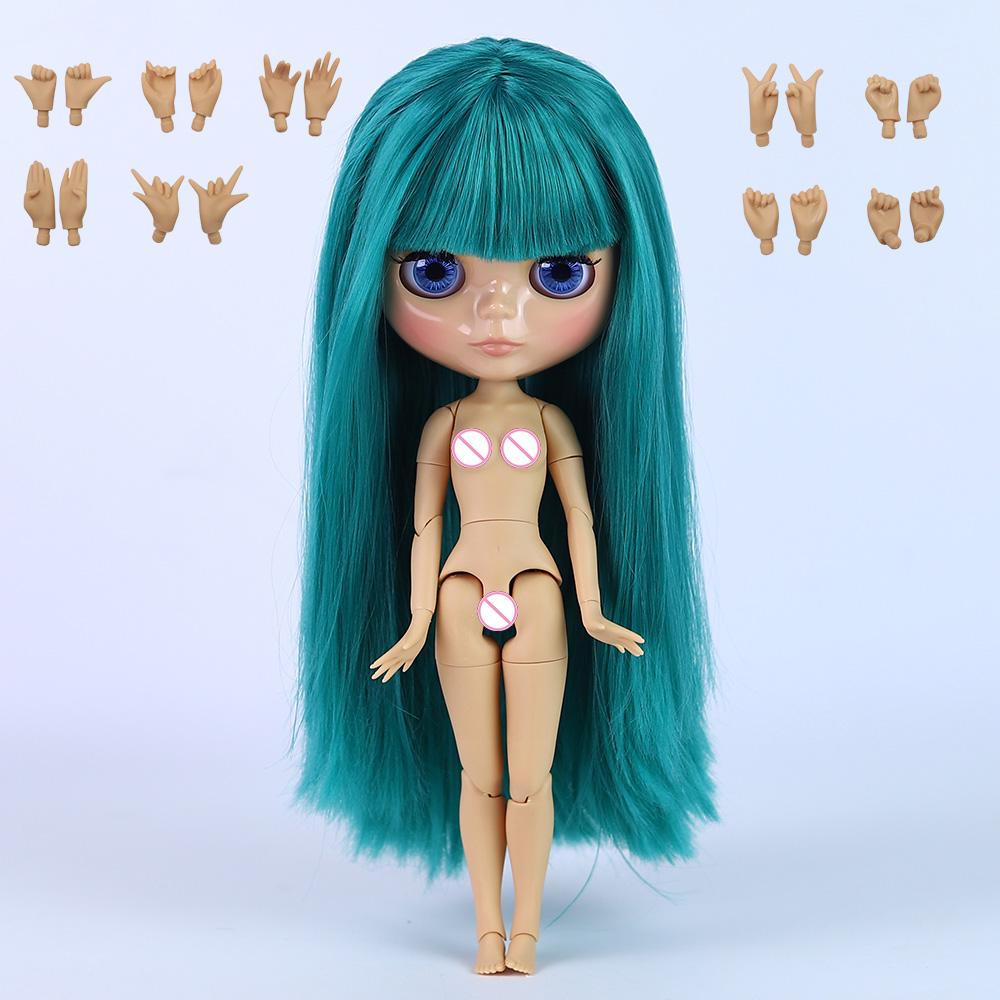 ICY DBS panenka Blyth Bílá pleť Lesklá tvář Matná tvář Kloubové tělo se sadou rukou A&B 1/6 bjd vhodné pro DIY make-up Speciální cena
