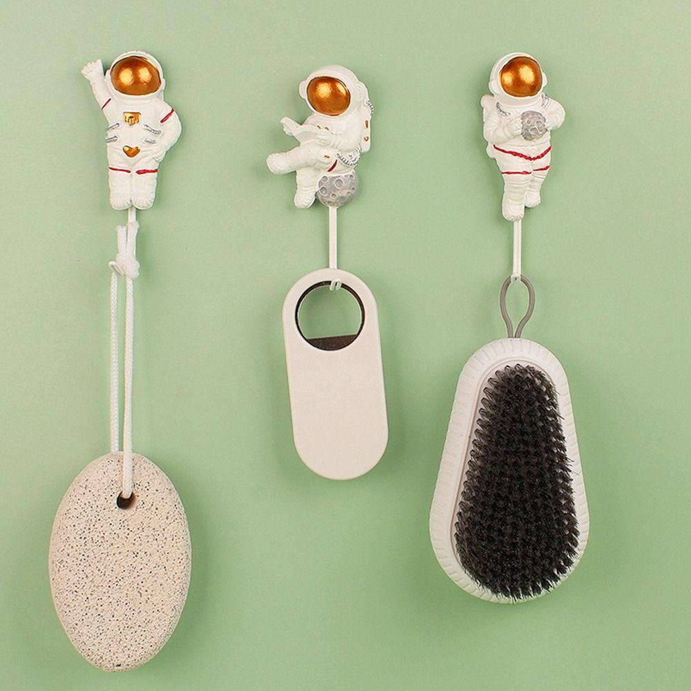 

Настенная вешалка Trace Home Decor No Punching Astronaut Hook Настенный крючок Аксессуары для ванной комнаты Держатель для ключей