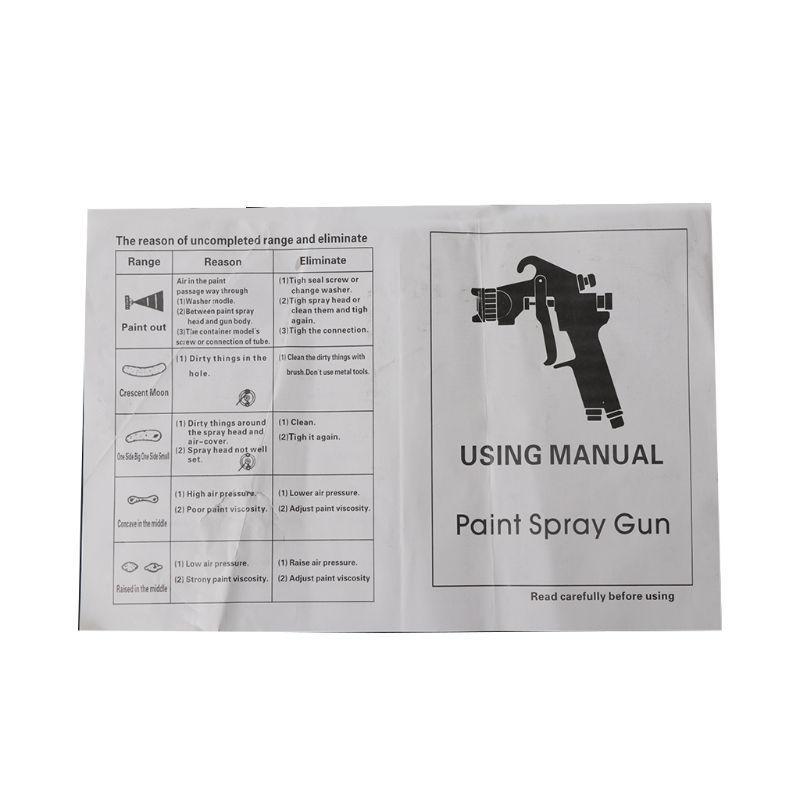 High Quality F75 Pneumatic Airbrush 1.5mm Nozzle Automotive Painting Tool Multifunction Spray Gun for Car Furniture,New Year G