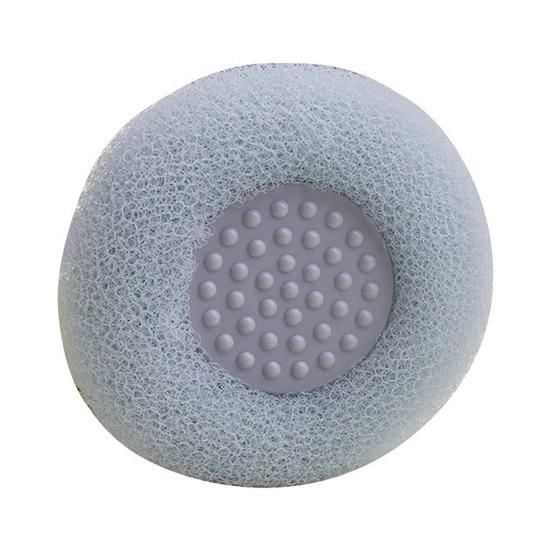 Sunflower Suction Cup Bath Scrub Sponge Deep Exfoliating Massage Skin Pampering Bath Sponge Shower Gel Foam Maker