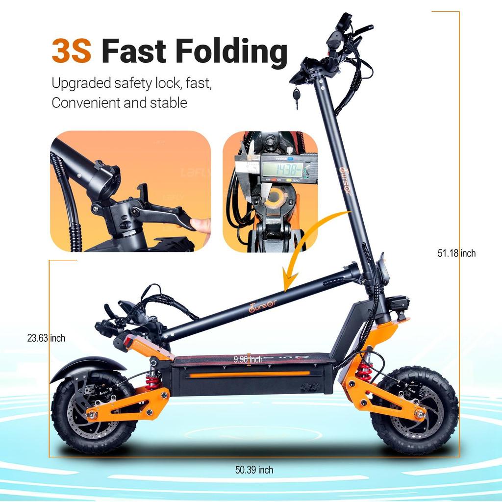 AB X5 6000W 60V 38AH Çift Motorlu Elektrikli Scooter Maksimum Hız 90 km/s Hidrolik fren LCD Ekran Maksimum Menzil 90km Escooter