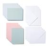 8 Adhesive Cards and Envelopes Pastel - Cricut