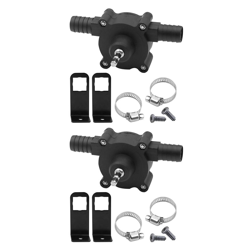 Household Electric Well Hand Pump Waterproof Hand Electric Drill Pump Portable Liquid Transfer Pumps for Water Liquid Transfer