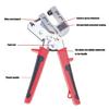 Multifunctional Metal Bolt Crimping Pliers Punch Lock Tool for Professional Drywalls and Plasterboard Craft Projects