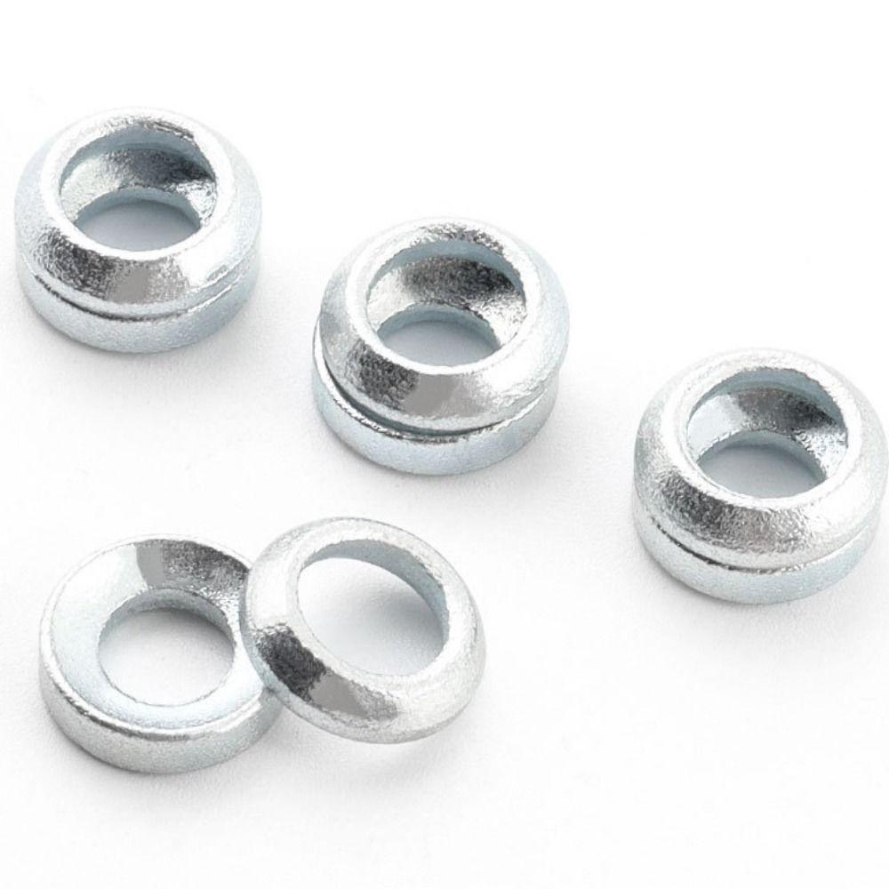 2pcs M6 Washer M6 Disc Brake Spacer Aluminum Zinc Zinc Alloy M6 Concave Convex Washer  Folding