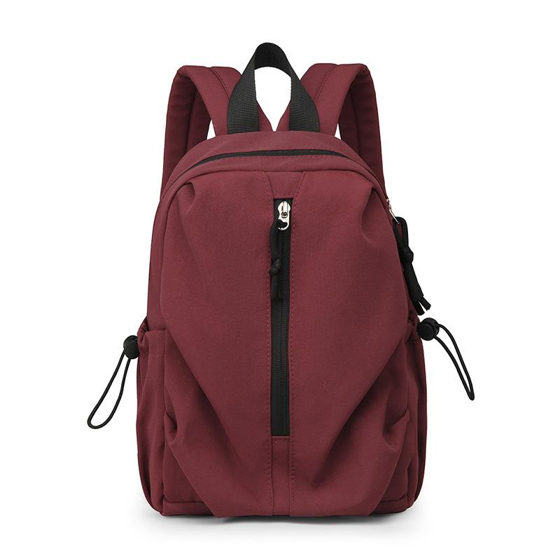 

Рюкзак для учнів середньої школи чоловічий та жіночий повсякденний легкий шкільний рюкзак подорожі альпінізм портативний рюкзак Large with pendant