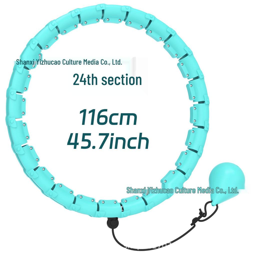 Intelligenter, abnehmbarer Hula-Hoop-Reifen für Frauen – Bauchweg-Effekt, taillenschonendes Fitnessprogramm