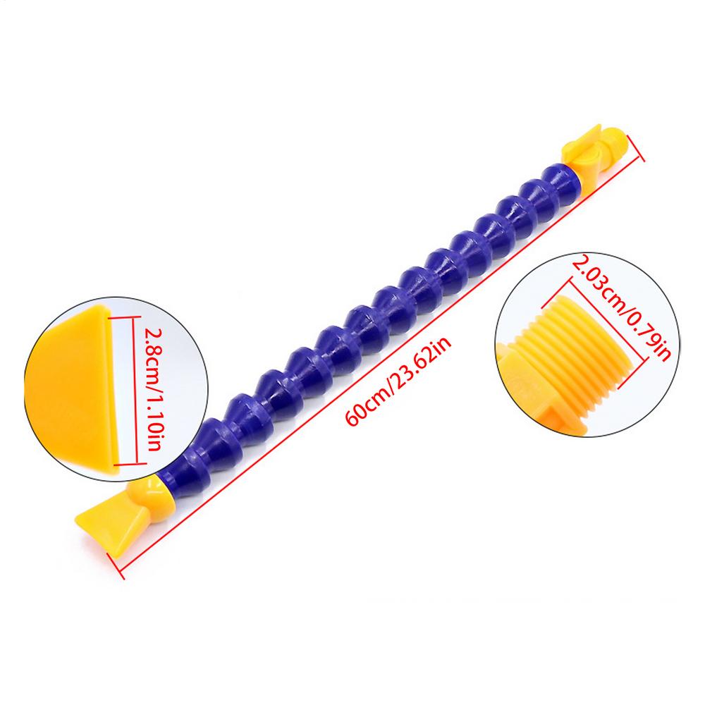 Pneumatic Tube Thread Plastic Flexible Plastic Adjustable Water Oil Coolant Pipe Hose for Lathe Machine Sturdy