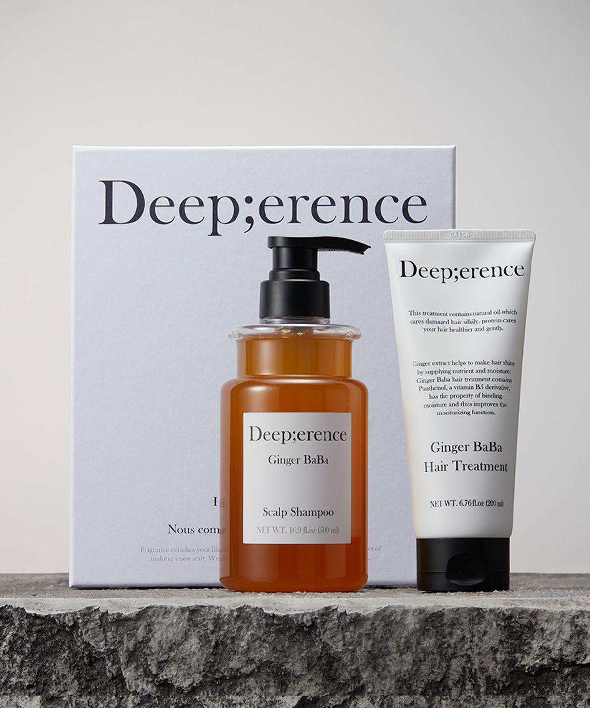 Набор для ухода за волосами и кожей головы Ginger Baba Scalp Duo Set (Шампунь + Лечение)