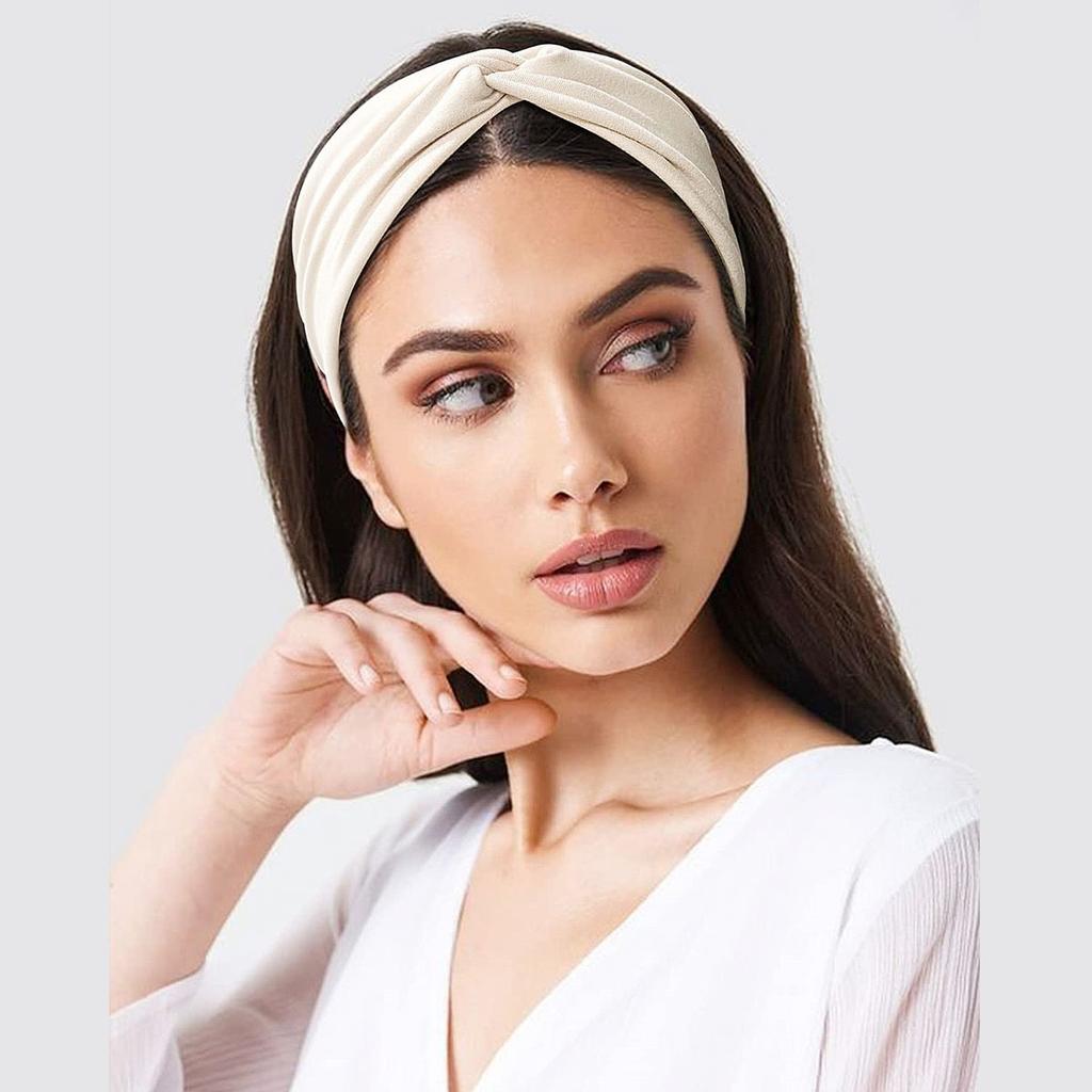 Bandeaux élastiques pour cheveux Pilates, bandeau de yoga, course à pied, cyclisme, bandeau anti-transpiration, turban, cerceau pour cheveux, bandeau de maquillage pour femmes