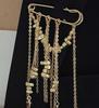 Hip Hop Style Irregular Beaded Fringed Brooch Accessories Multi-functional Pants Anklet Pin