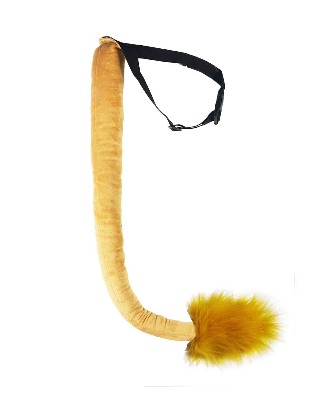 Lion Head & Tail Set - Halloween Animal Costume