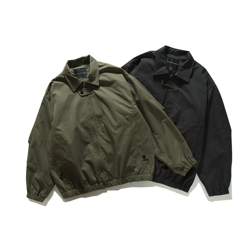 ORIGTEEN Unisex Retro Bomber Lapel Jacket - Spring/Autumn Style