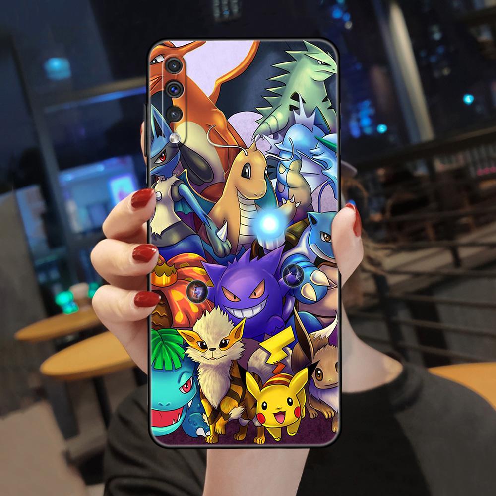 Funda For Samsung Galaxy Note 20 Ultra 10 Plus Lite A50 A70 A30 Soft Phone Case A20 A20e A40 A10 A10e 9 8 Cover Hot Pokemon Game