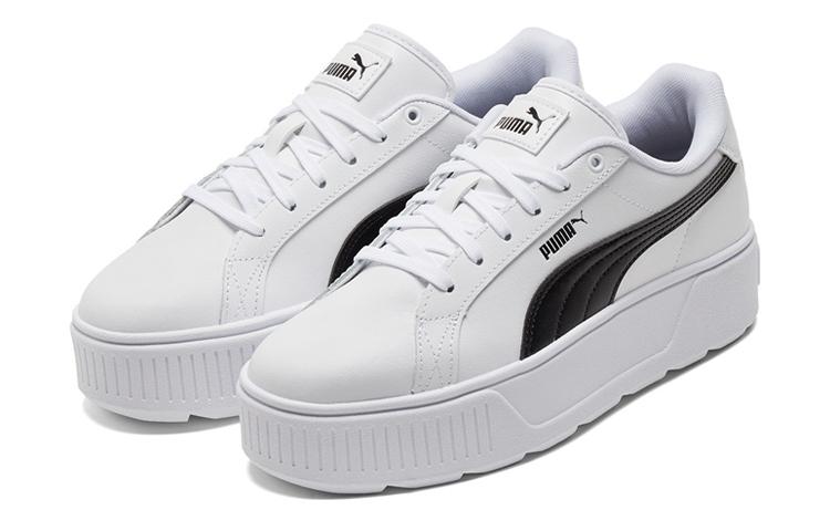 Women's Sneakers Puma Wmns Karmen Leather 'White Black'