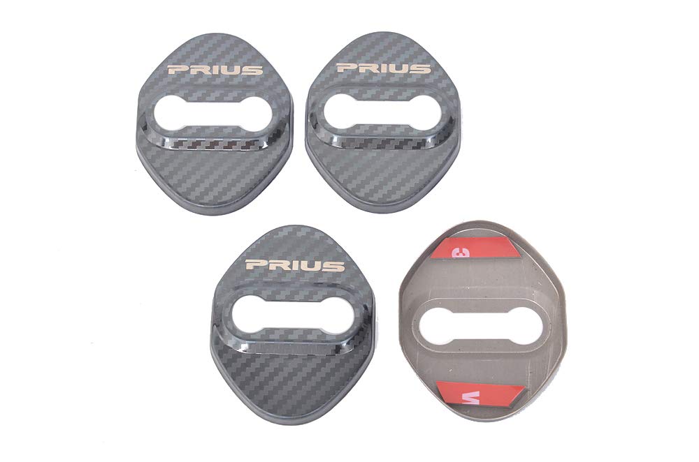 TOYOTA Prius 50 Series Door Striker Stainless Steel Cover Metallic