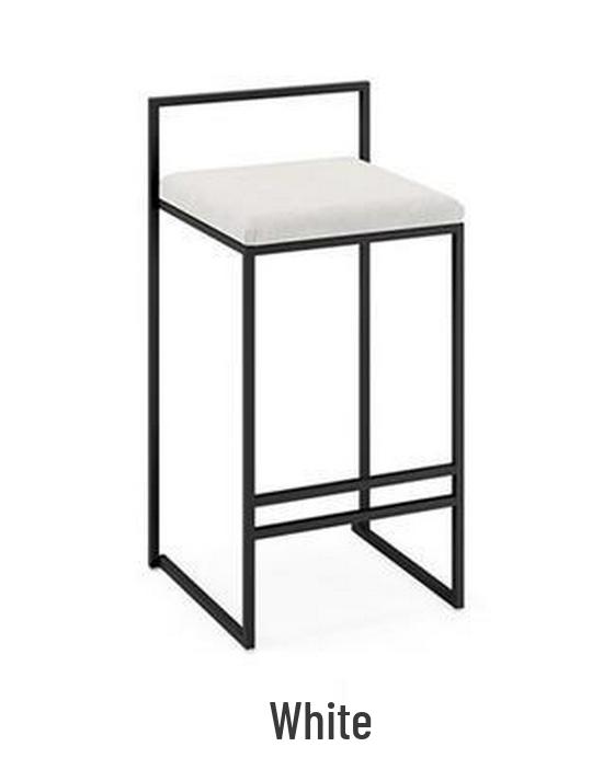 Nordic Modern Minimalist Bar Stool – Stylish Reception Chair for Home