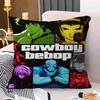 Povlaky na polštáře Cowboy Bebop Domácí ložní prádlo Dekorativní povlak na polštář Svatba Super měkký povlak na polštář