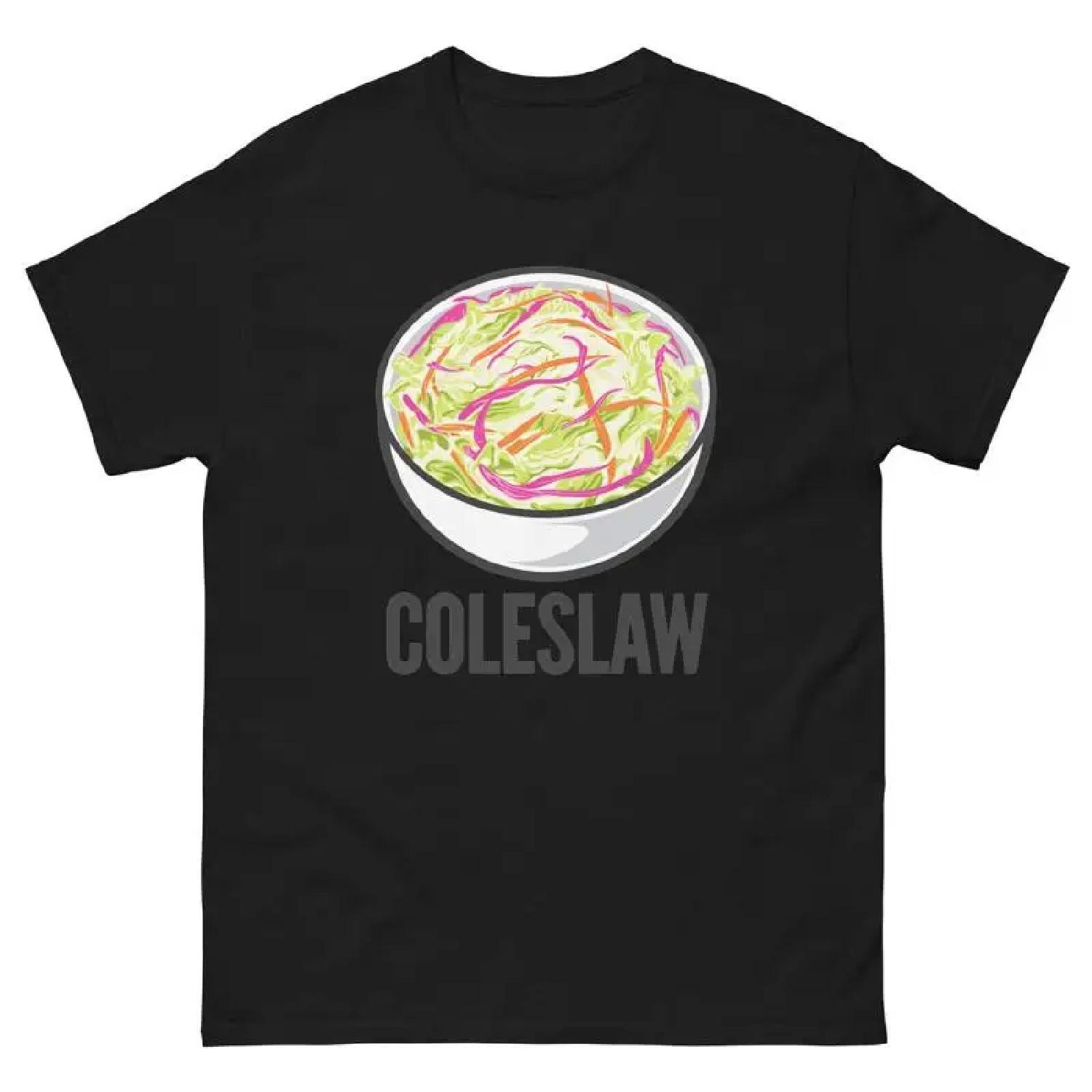 Coleslaw Lover Food Image Cartoon Funny T Shirt S