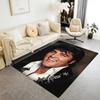 Elvis Presley's Iconic Smile Carpet Perfect for Bedrooms Decorate room Dormitory Playrooms Anti-slip Rug Office home decor Wedding Party Gift