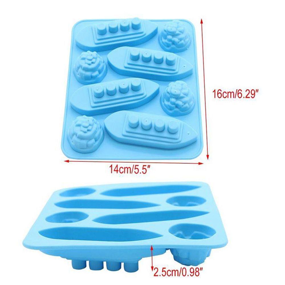Cream Makers Summer Cake Mould Chocolate Titanic Shaped for Kitchen Ice Cube Trays Silicone Mold