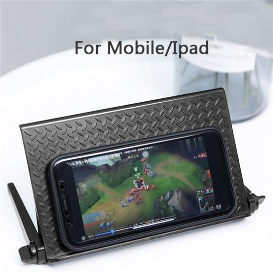 Multi-Functional Storage Rack TV Computer LCD Display Rack Adjustable Screen Storage Bracket Top Shelf Holder