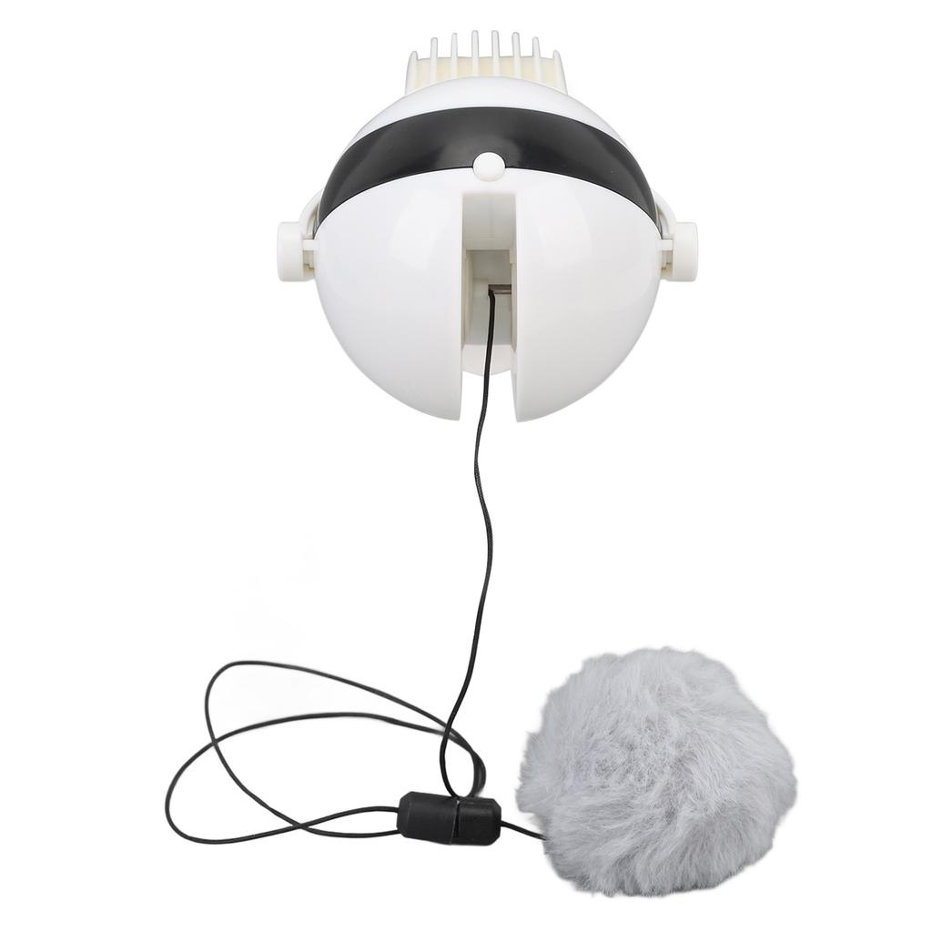 Cat Automatic Lifting Ball Interactive Adjustable Base Cat Retractable Rope Lifting Ball Toy for Hom