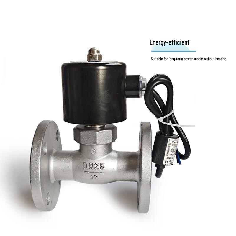 Dalan Stainless Steel Flange Steam Solenoid Control Valve