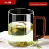 High Borosilicate Glass Teacup Mug
