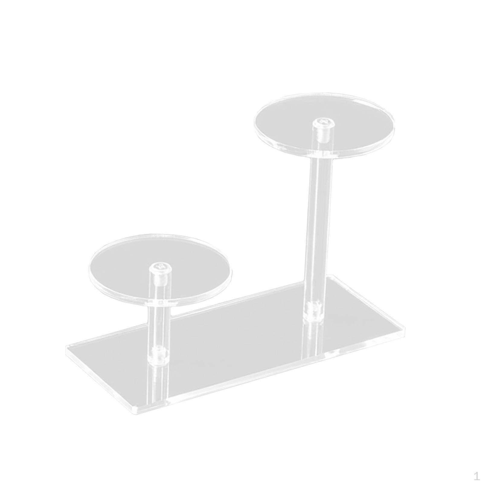 

Акрил для украшения коллекции фигурок, многоярусный органайзер-подставка для парфюмерии 2 risers