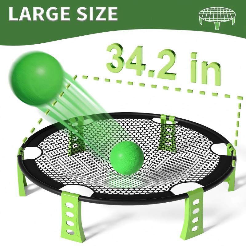 

New Fitness Equipment Net Beach Ball Game Set PVC Green Volleyball Set 2 Balls Beach Volleyball Outdoor Sports for kids