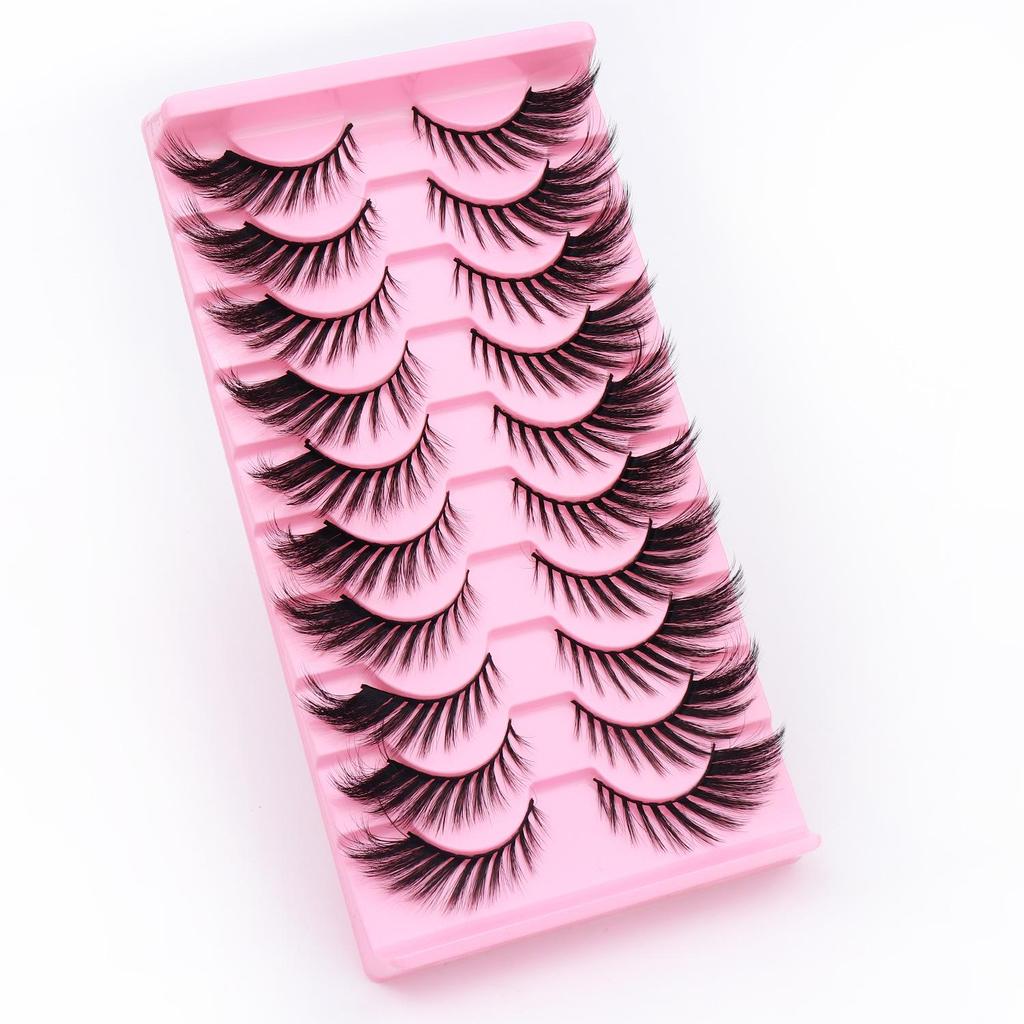 New 3D Cat Eye False Eyelashes - Super Natural Look