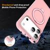 For iPhone 17 Pro Max Case Compatible with MagSafe Ring Holder Kickstand TPU + PC Phone Cover