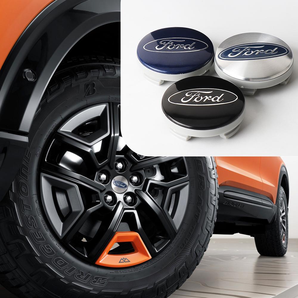 54mm Car Wheel Center Cap Hub Covers Badge Accessorie For Ford Focus 2 3 4 MK2 MK3 MK5 Max Kuga Mustang Ranger Escort Fiesta MK7