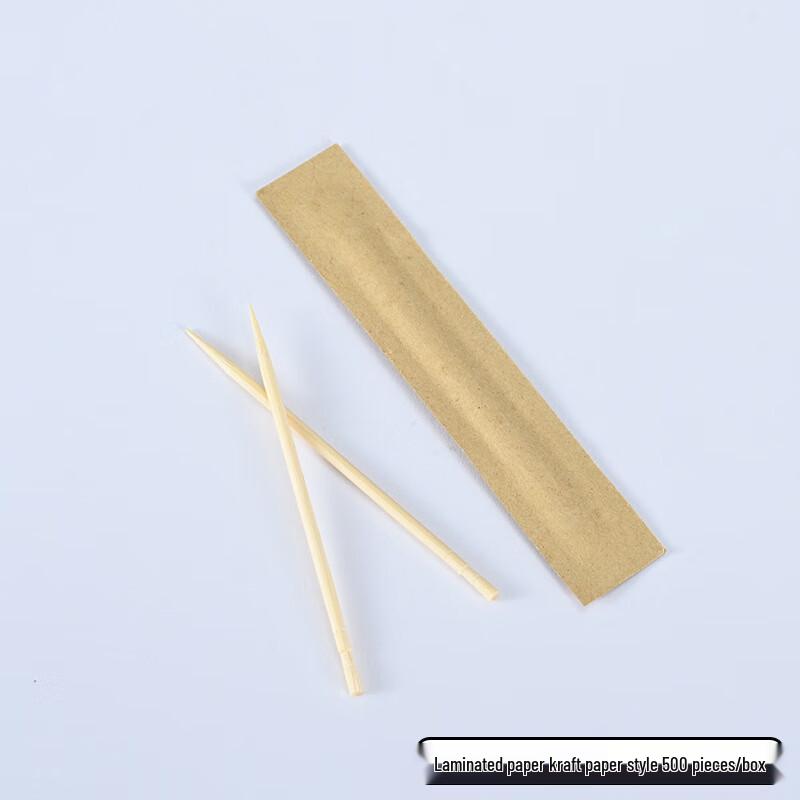 Nuoxian Individually Wrapped Disposable Toothpicks 500 Count