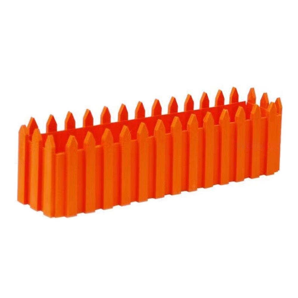 Rectangular Fence Flower Pots Seedling Seed Starter Trays Reusable Balcony Plant Seedling Pot Garden Accessories